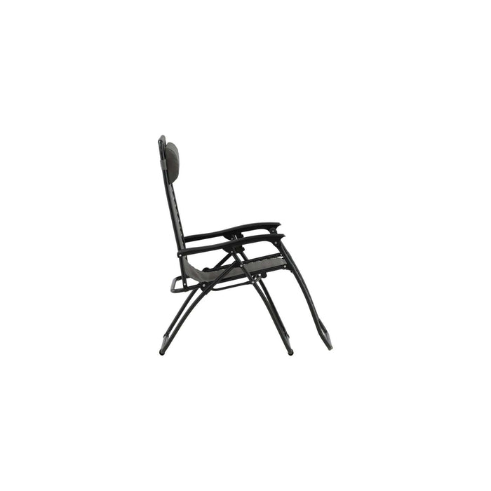 Venture Home Melker Zonnebed 90 x 112 x 64 - Grijs