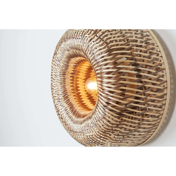 GOOD&MOJO Wandlamp Barbados - Naturel - Ø35cm