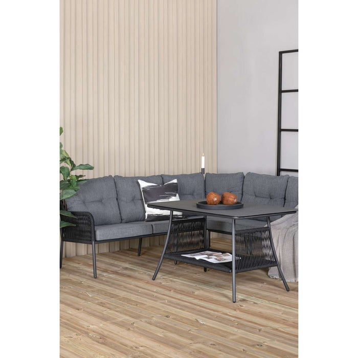 Venture Home Berlin Hoekbankset - Zwart