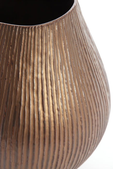 Light & Living Light&living Vaas Ø26x38 cm FILI keramiek brons