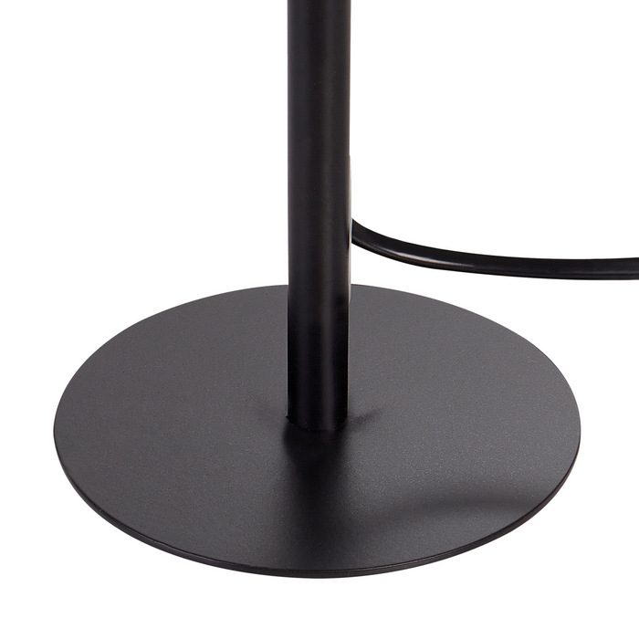 Beliani - VINAZCO - Tafellamp - Wit - Bouclé