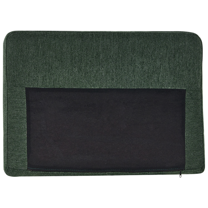 Beliani-BREDA-Hoekbank 4-zits-Donkergroen-Linkszijdig-Polyester