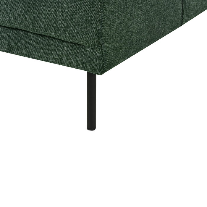 Beliani-BREDA-Hoekbank 4-zits-Donkergroen-Linkszijdig-Polyester