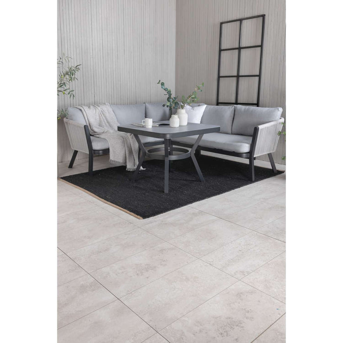 Venture Home Virya Hoekbankset - Grijs