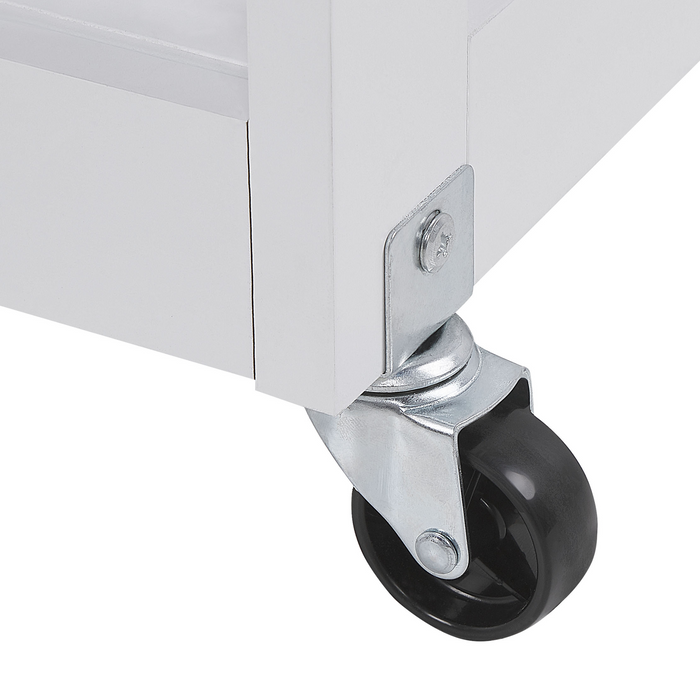 Beliani - TRAPANI - Keukentrolley - Wit - MDF