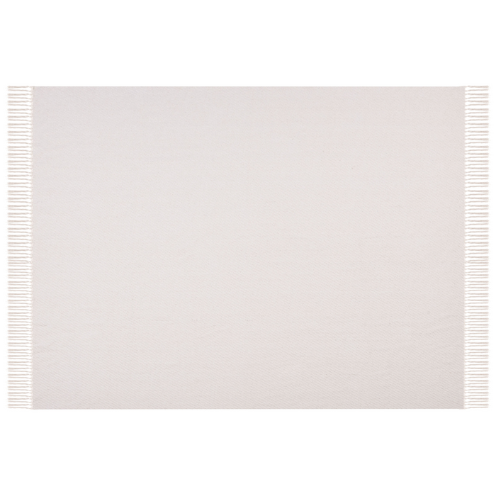 Beliani - YARSA - Plaid - Beige - 125 x 150 cm - Katoen