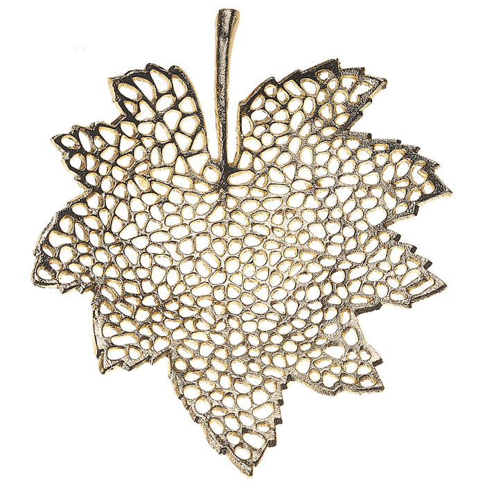 Beliani - PEMALI - Decoratieve borden - Goud - Aluminium