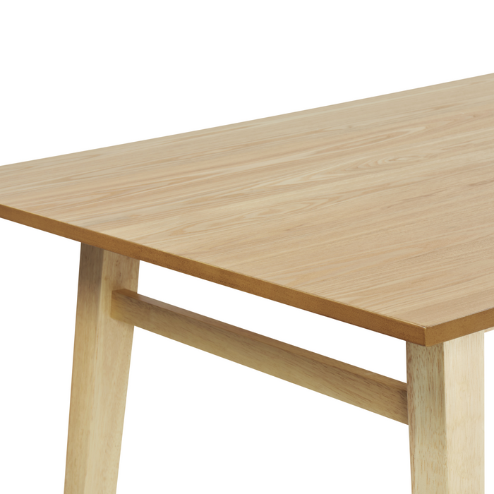 Beliani - VARLEY - Eettafel - Lichthout - MDF