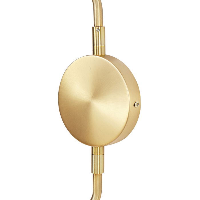 Beliani - KADASSA - Wandlamp - Goud - Staal
