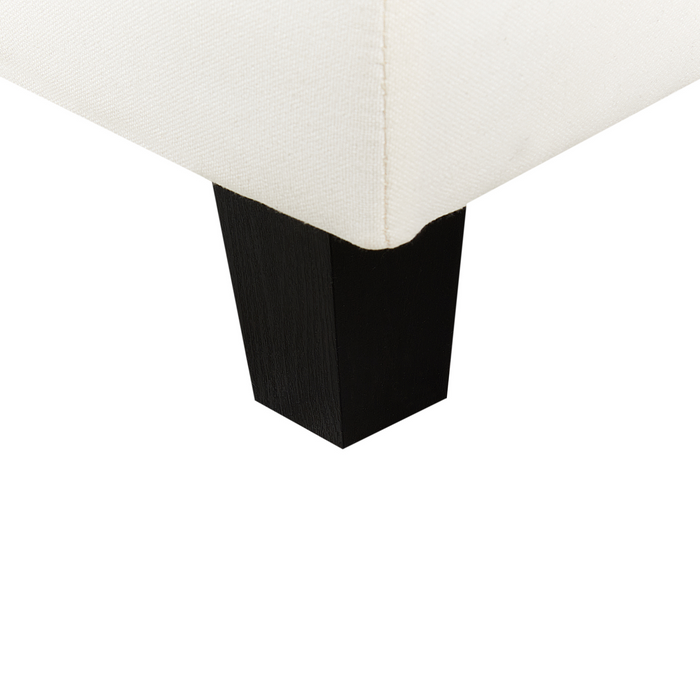 Beliani - UNSTAD - Hoekstuk - Gebroken wit - Polyester