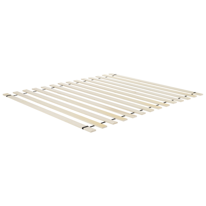 Beliani - MARGUT - Bed - Beige - 160 x 200 cm - Bouclé