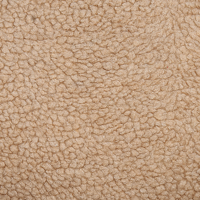 Beliani - MELBU - Kinderstoel - Lichtbruin - Nepbont