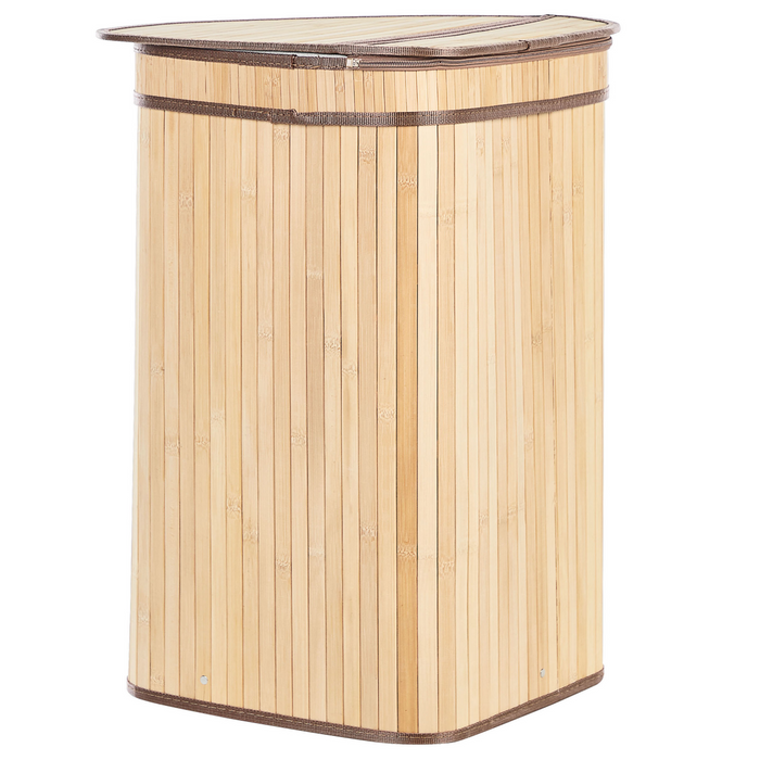 Beliani - BADULLA - Mand - Lichte houtkleur - Bamboehout