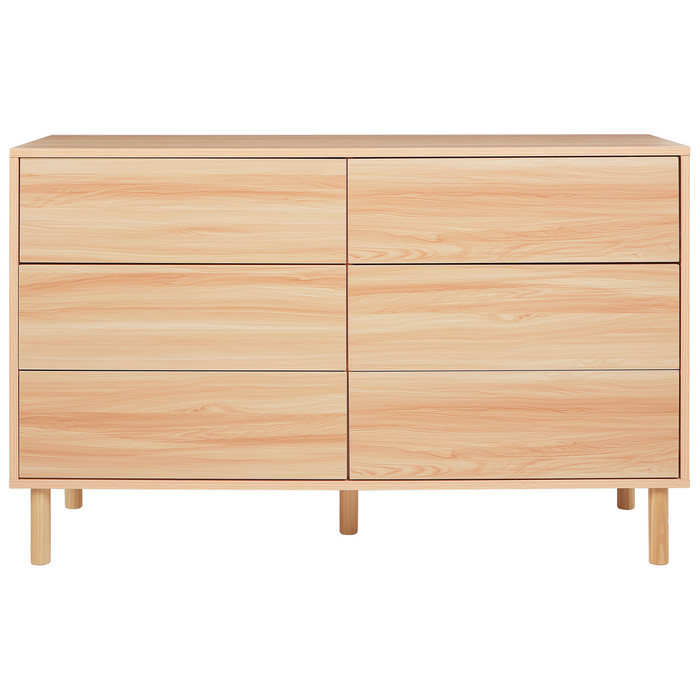 Beliani - SHARPE - Dressoir - Lichthout - Spaanplaat