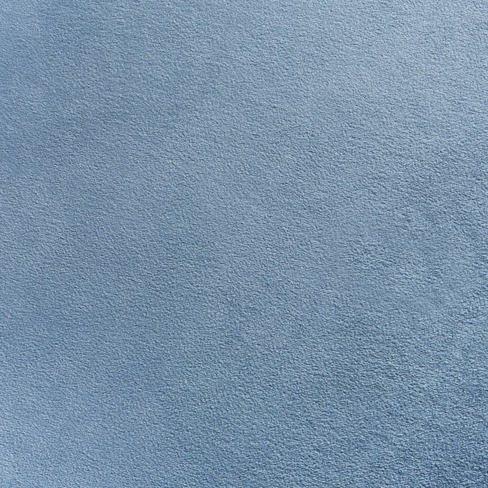 Beliani - LOVETT - Poef - Lichtblauw - Fluweel