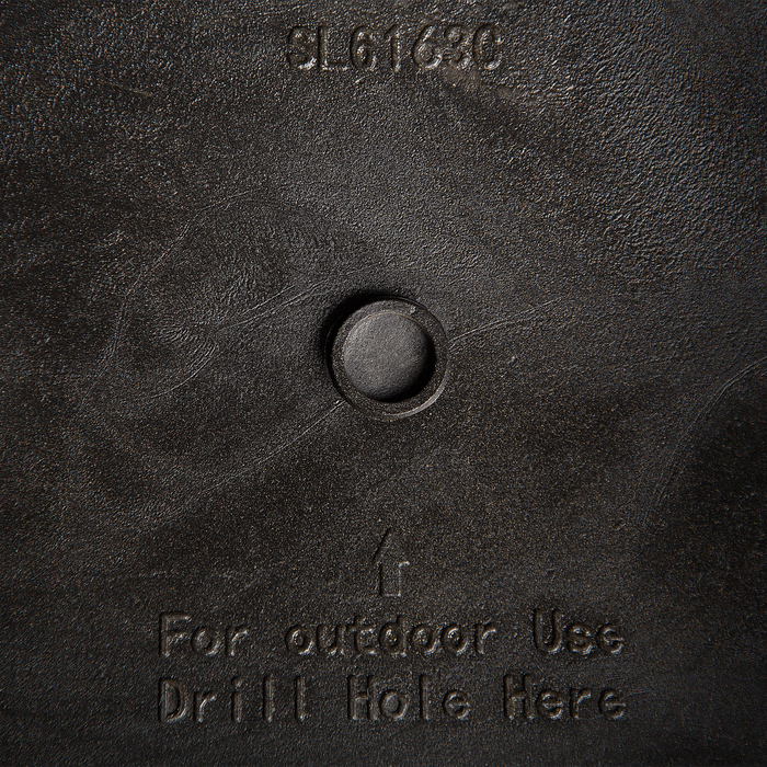 Beliani-CROTON-Bloempot set van 2-Gebroken wit-35 cm-Stenenmix