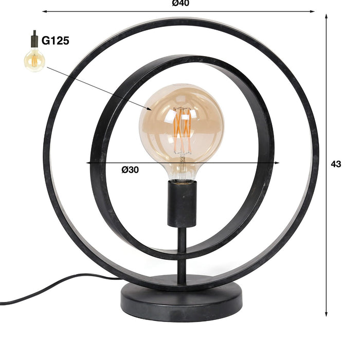 AnLi Style Tafellamp 1L Turn around