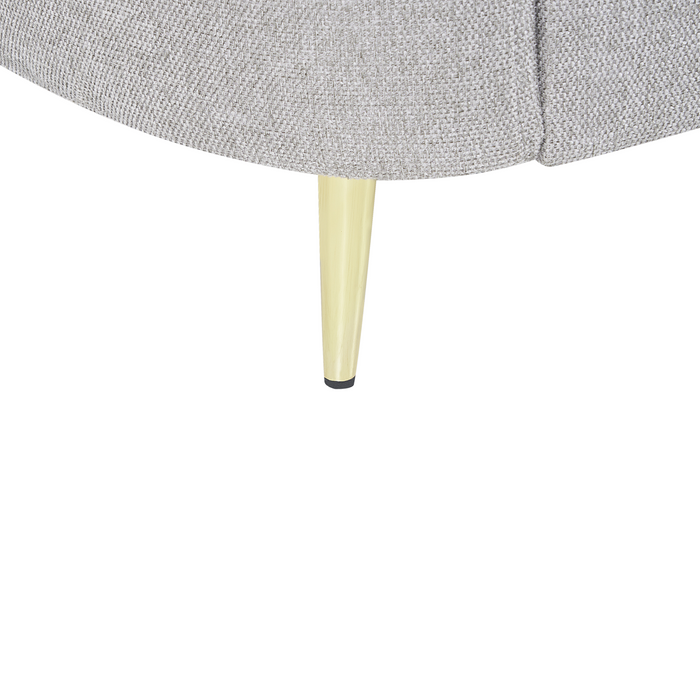 Beliani - TROSA - Fauteuil - Lichtgrijs - Polyester