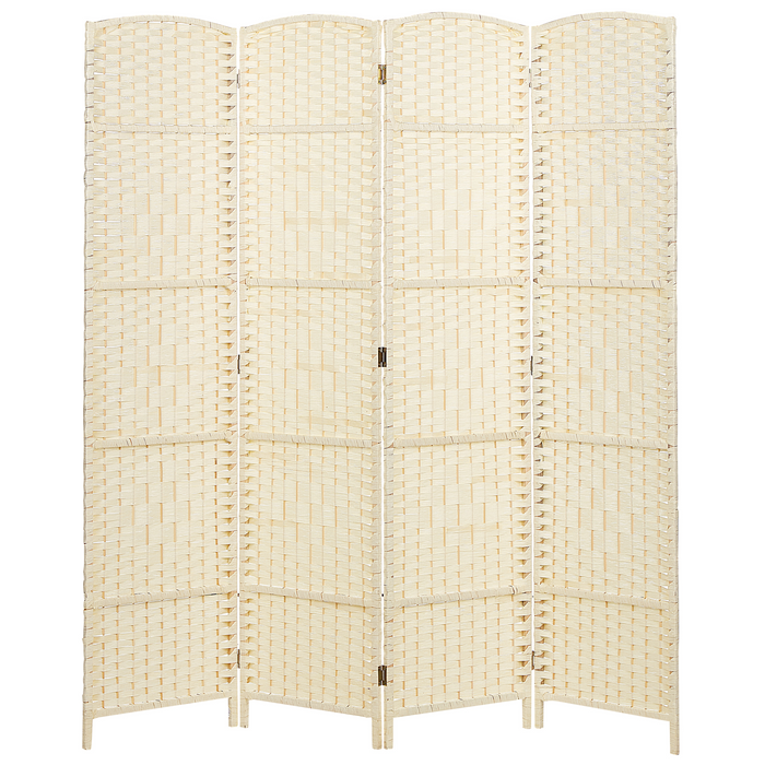 Beliani - LAPPAGO - Kamerscherm - Lichtbeige - Hout