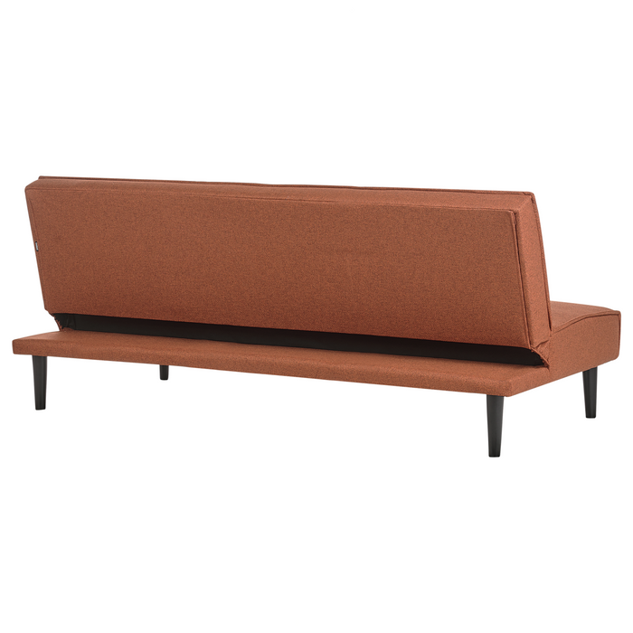 Beliani - VISBY - Slaapbank 3-zits - Goudbruin - Polyester
