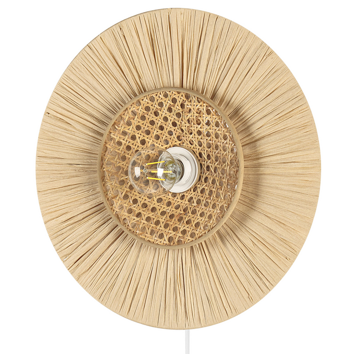 Beliani - YAAPI -Wandlamp - Naturel - Papier