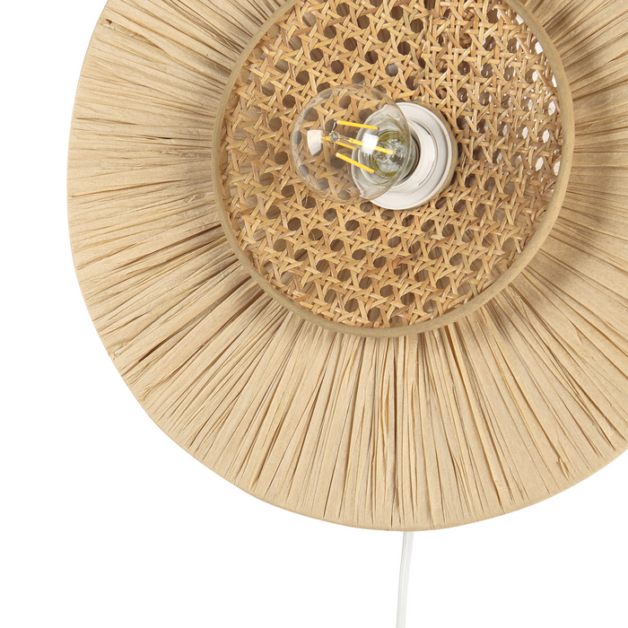 Beliani - YAAPI -Wandlamp - Naturel - Papier