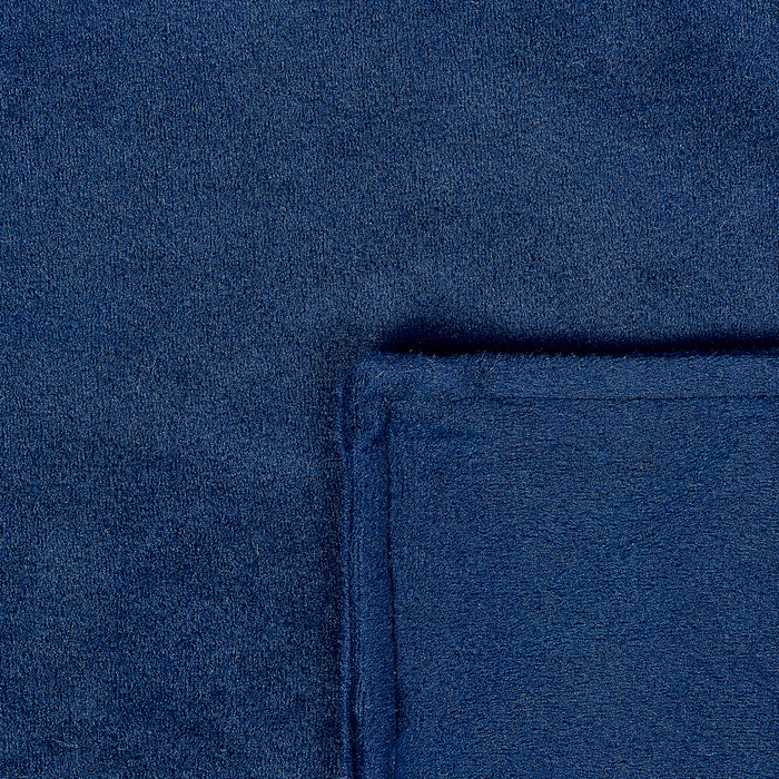 Beliani-RHEA-Verzwaringsdeken hoes-Marineblauw-135 x 200 cm-Polyester