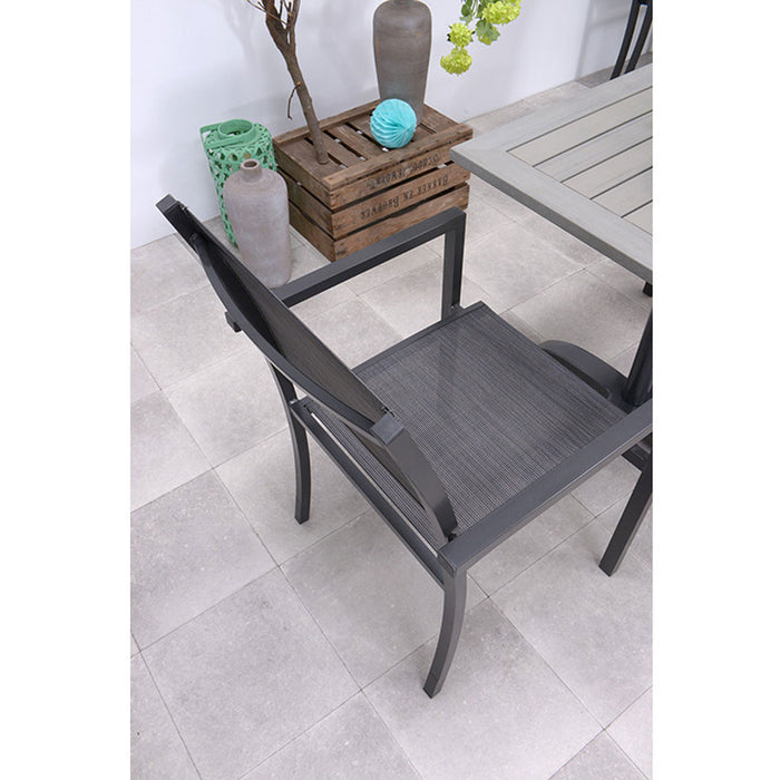 Garden Impressions Moon tuinstoel - donker grijs