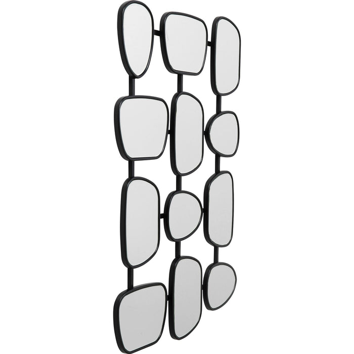 Spiegel Nastro zwart 80x114cm Kare Design