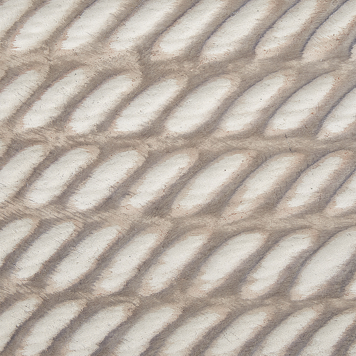 Beliani - LIVADIA - Bloempot - Taupe - 27 cm - Vezelklei