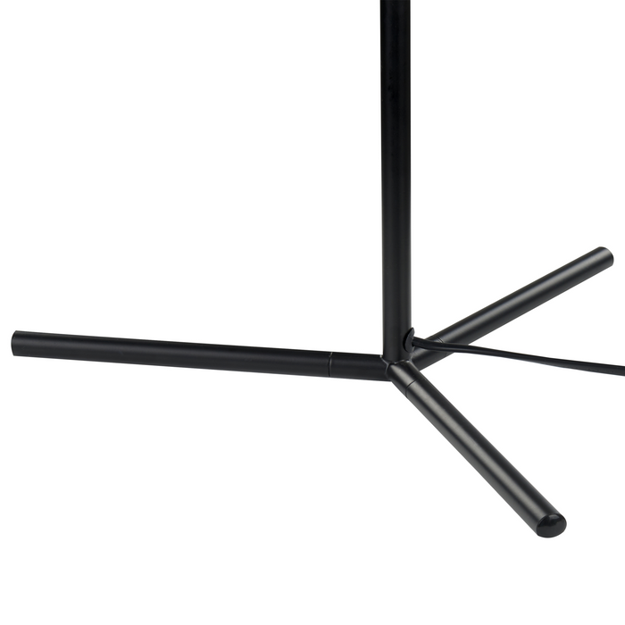 Beliani - WAPITI - Tafellamp - Zwart - Glas