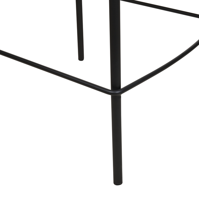 Beliani - MAYETTA - Barkruk set van 2 - Lichtbeige - Polyester