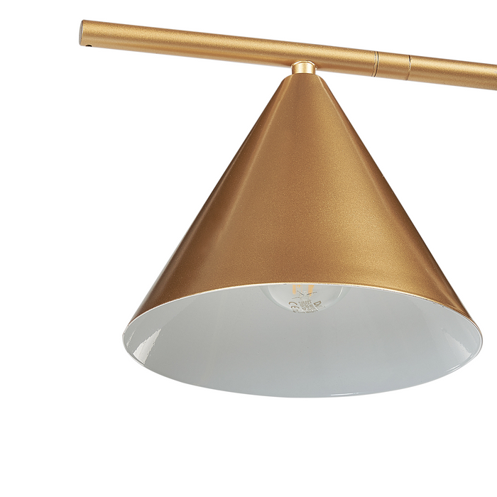 Beliani - MOCAL - Tafellamp - Gebroken wit - Metaal