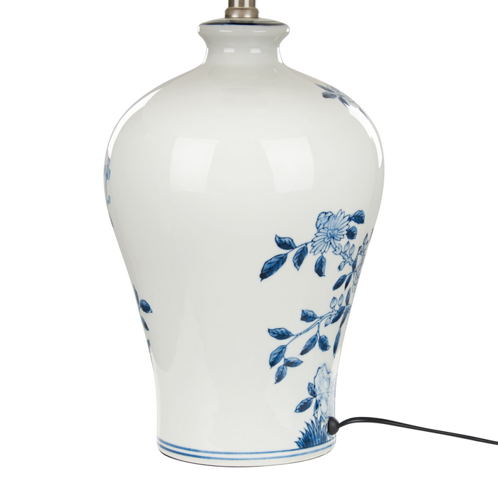 Beliani - MAGROS - Tafellamp - Gebroken wit - Porselein