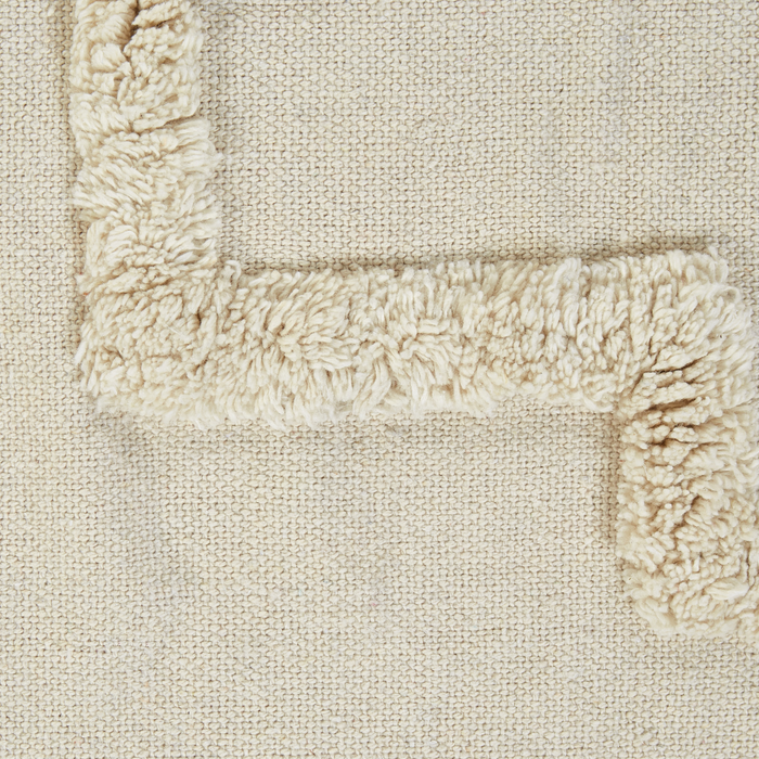 Beliani - CHACK - Deken - Beige - 200 x 220 cm - Katoen