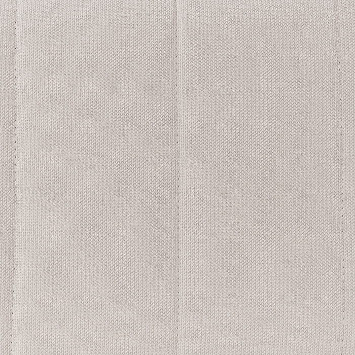 Beliani - MALA - Driezitsbank - Lichtbeige - Polyester