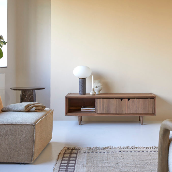 Tikamoon - Jonàk - Tv-meubel van massief notenhout 140 cm