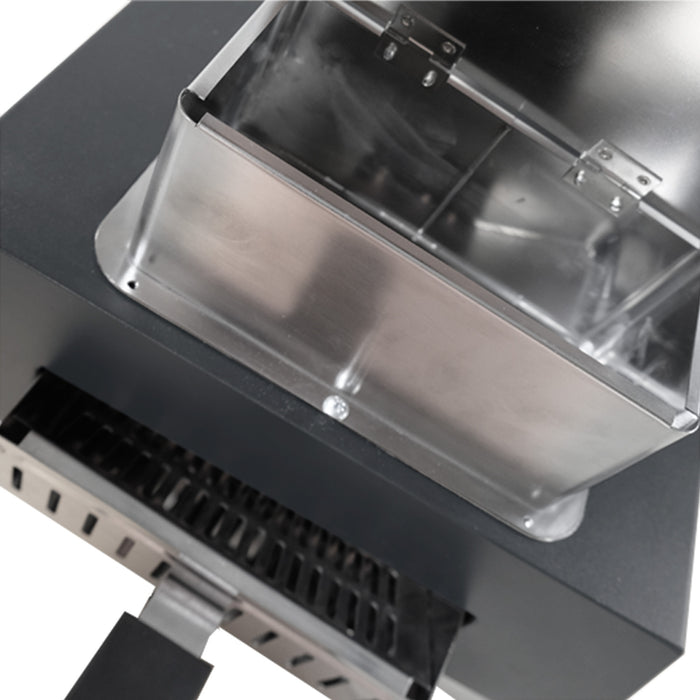 Buitenkado Pizzaoven Grijs - 69x40x44cm - Houtgestookt