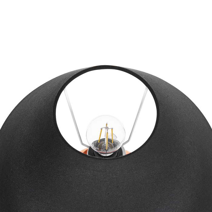 Beliani - RODEIRO - Tafellamp - Oranje - Keramiek