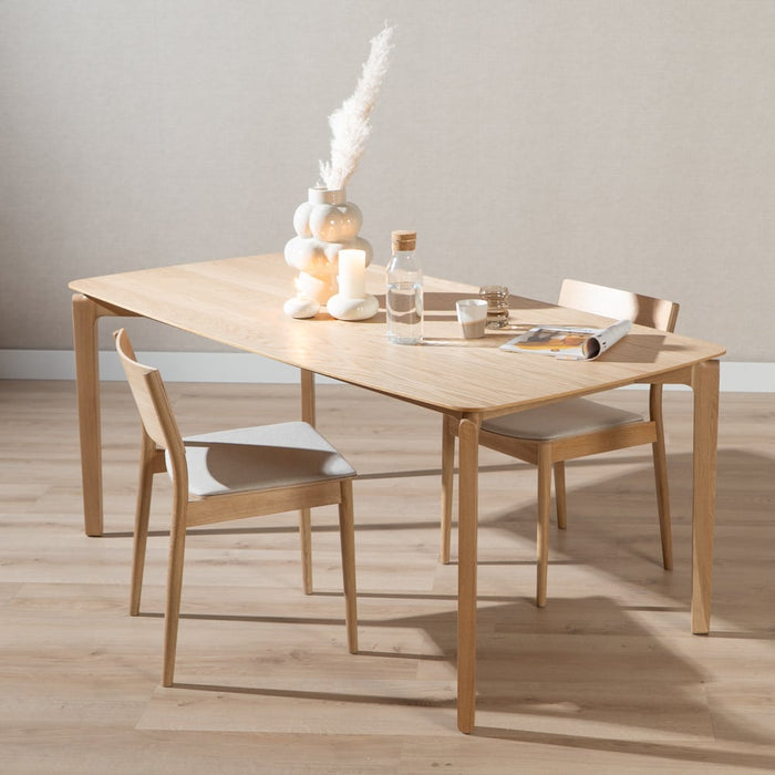 Bronx71 Scandinavische eettafel Cala naturel eiken 180 x 90 cm