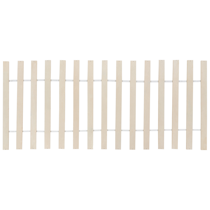 Beliani - BONNAC - Eenpersoonsbed - Grijs - 90 x 200 cm - Dennenhout