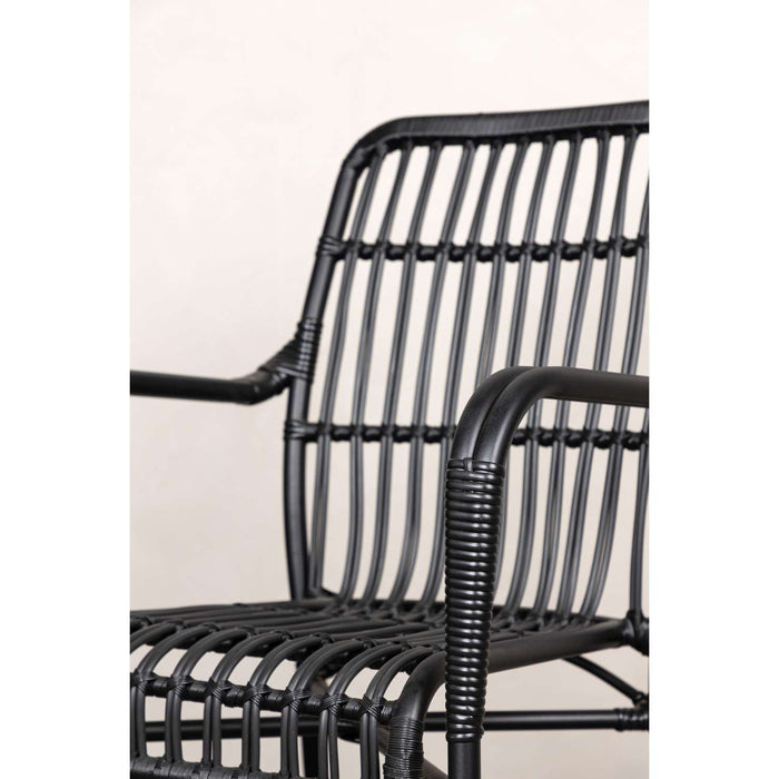 Venture Home Rizal Loungestoel 64 x 90 x 57 - Zwart