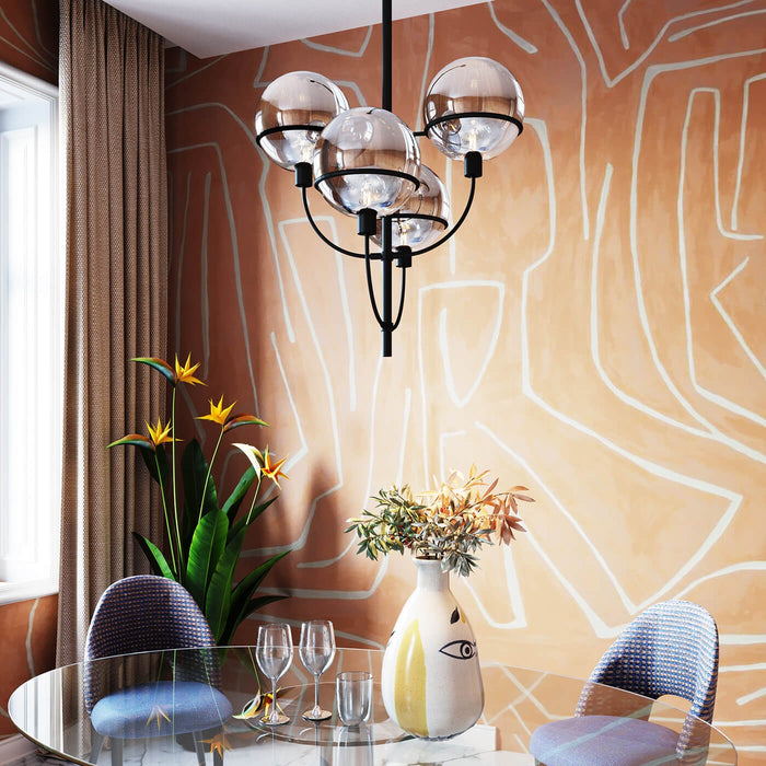 Kare Design Night Sky Rode Wijinglazen 4st