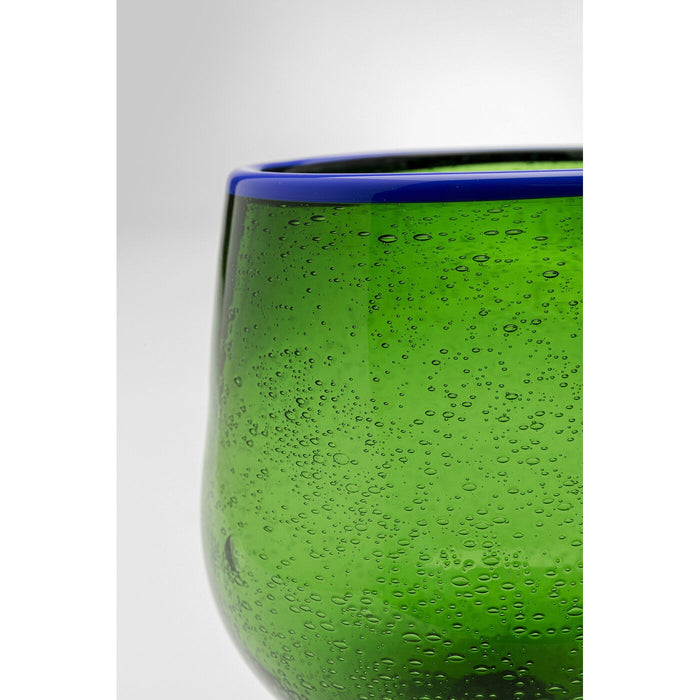 Kare Design Bubbles Wijinglazen groen 4st