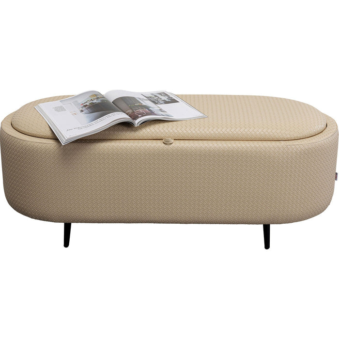 Kare Design Venezia Opbergbank creme