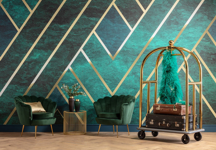 Kare Design Wire Bijzettafel Hoog - Set Van 2 - Messing Met Glas