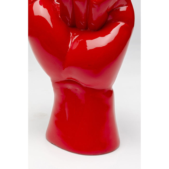 Kare Design Woonaccessoires hand wit hart rood