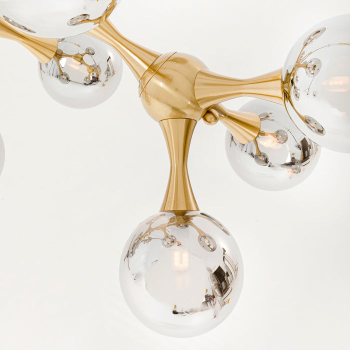 Hanglamp Atomic Balls 14 goud Kare Design