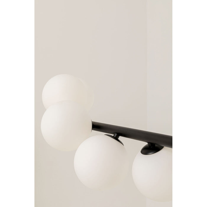 Hanglamp Scala Balls 150cm zwart en wit Kare Design