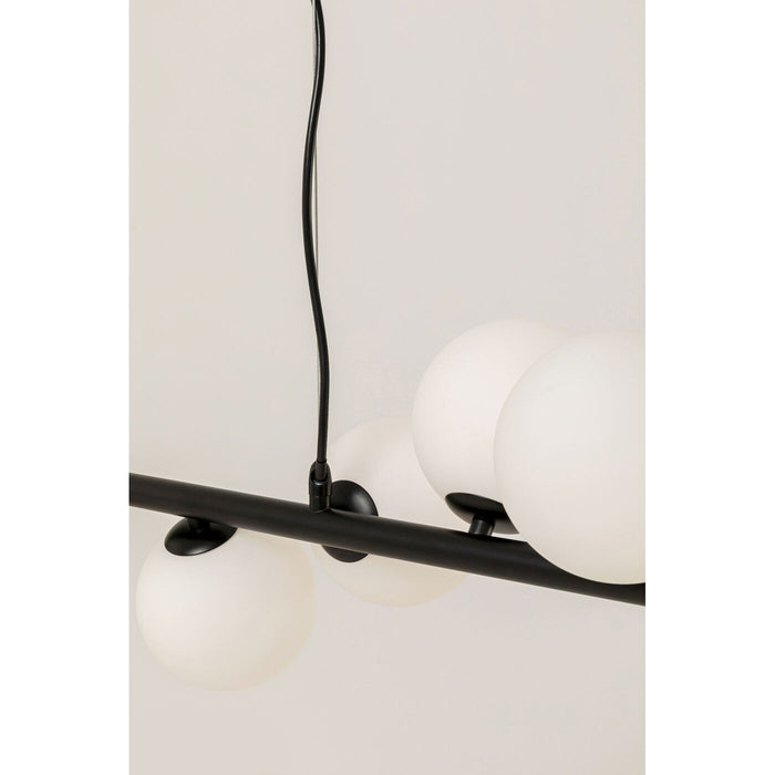 Hanglamp Scala Balls 150cm zwart en wit Kare Design